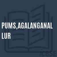 Pums,Agalanganallur Middle School Logo