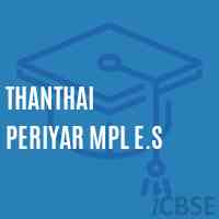 Thanthai Periyar Mpl E.S Primary School Logo