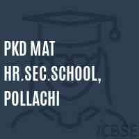 Pkd Mat Hr.Sec.School, Pollachi Logo