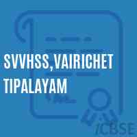 Svvhss,Vairichettipalayam High School Logo