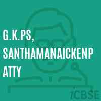 G.K.Ps, Santhamanaickenpatty Primary School Logo