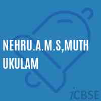 Nehru.A.M.S,Muthukulam Middle School Logo