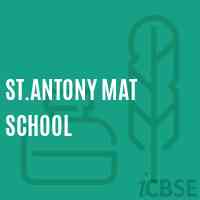 St.Antony Mat School Logo