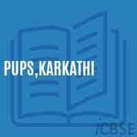 Pups,Karkathi Primary School Logo