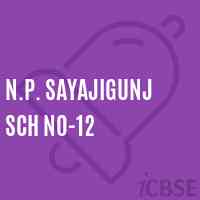 N.P. Sayajigunj Sch No-12 Middle School Logo