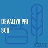 Devaliya Pri Sch Primary School Logo