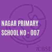 Nagar Primary School No - 007 Logo