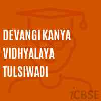 Devangi Kanya Vidhyalaya Tulsiwadi Senior Secondary School Logo