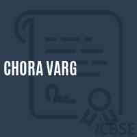 Chora Varg Primary School Logo
