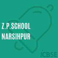 Z.P.School Narsihpur Logo