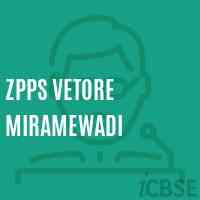 Zpps Vetore Miramewadi Primary School Logo