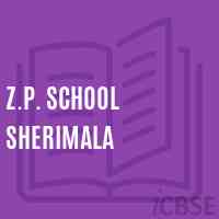 Z.P. School Sherimala Logo