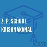 Z. P. School Krishnakanal Logo