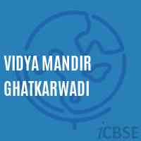 Vidya Mandir Ghatkarwadi Primary School Logo