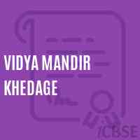 Vidya Mandir Khedage Primary School Logo