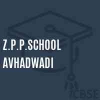 Z.P.P.School Avhadwadi Logo