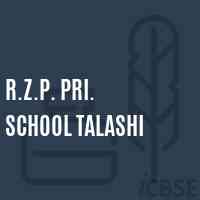 R.Z.P. Pri. School Talashi Logo