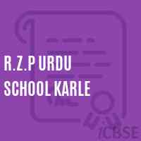 R.Z.P Urdu School Karle Logo