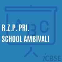 R.Z.P. Pri. School Ambivali Logo