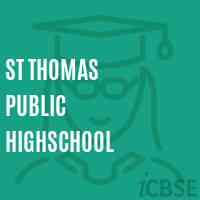 St Thomas Public Highschool Logo