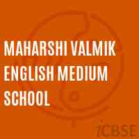 Maharshi Valmik English Medium School Logo