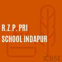 R.Z.P. Pri School Indapur Logo
