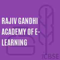 Rajiv Gandhi Academy of E- Learning School Logo