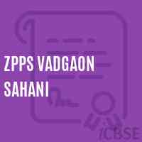 Zpps Vadgaon Sahani Primary School Logo