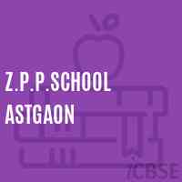 Z.P.P.School Astgaon Logo