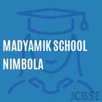 Madyamik School Nimbola Logo