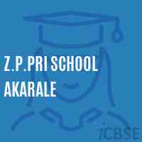 Z.P.Pri School Akarale Logo