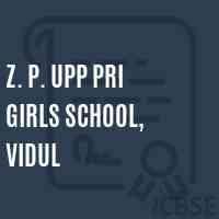 Z. P. Upp Pri Girls School, Vidul Logo
