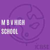 M B V High School Logo