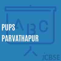 Pups Parvathapur Middle School Logo