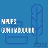 Mpups Gunthakoduru Middle School Logo