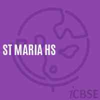 St Maria Hs Secondary School Logo