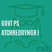 Govt Ps Atchreddyngr I Primary School Logo