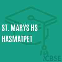 St. Marys Hs Hasmatpet Secondary School Logo