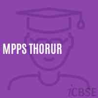 Mpps Thorur Primary School Logo