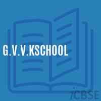 G.V.V.Kschool Logo