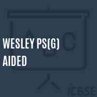 Wesley Ps(G) Aided Primary School Logo