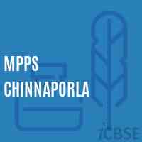 Mpps Chinnaporla Primary School Logo