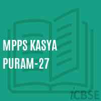 Mpps Kasya Puram-27 Primary School Logo