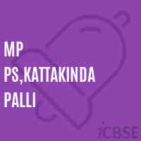 Mp Ps,Kattakinda Palli Primary School Logo
