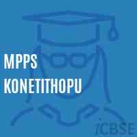 Mpps Konetithopu Primary School Logo