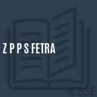 Z P P S Fetra Primary School Logo