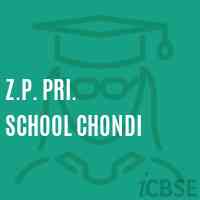 Z.P. Pri. School Chondi Logo