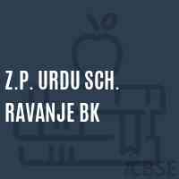 Z.P. Urdu Sch. Ravanje Bk Primary School Logo