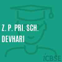 Z. P. Pri. Sch. Devhari Primary School Logo