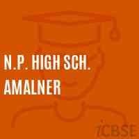 N.P. High Sch. Amalner Secondary School Logo
